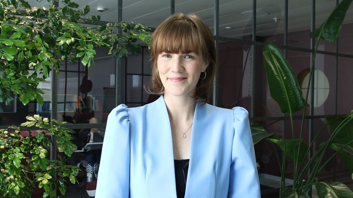 Camilla Westergaard, second mate at Maersk.