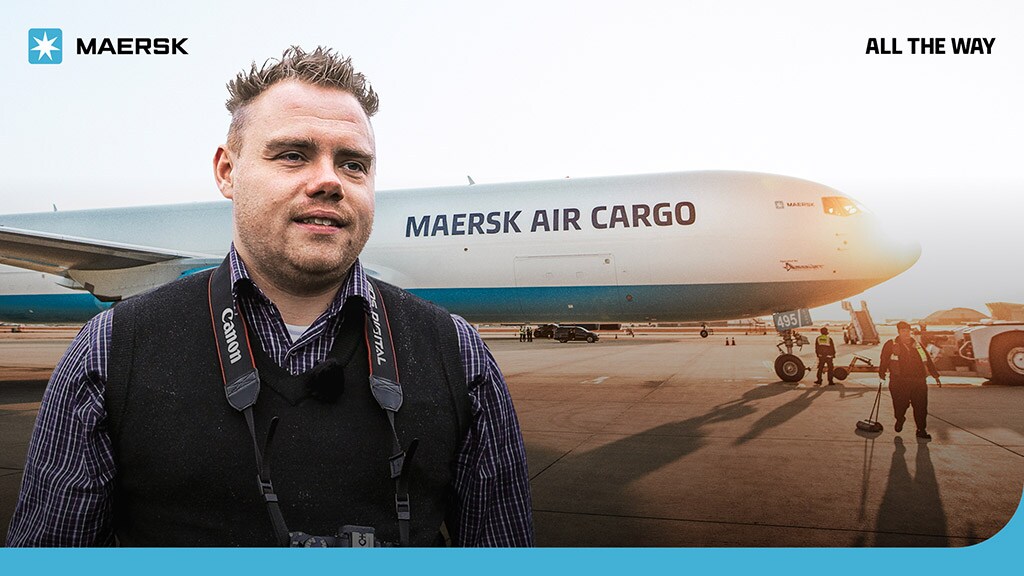 Maersk Air cargo Billund Airport