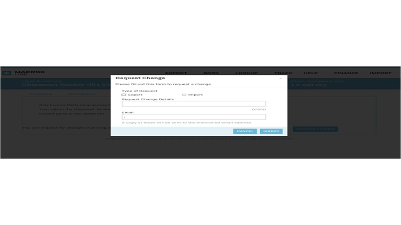 request change