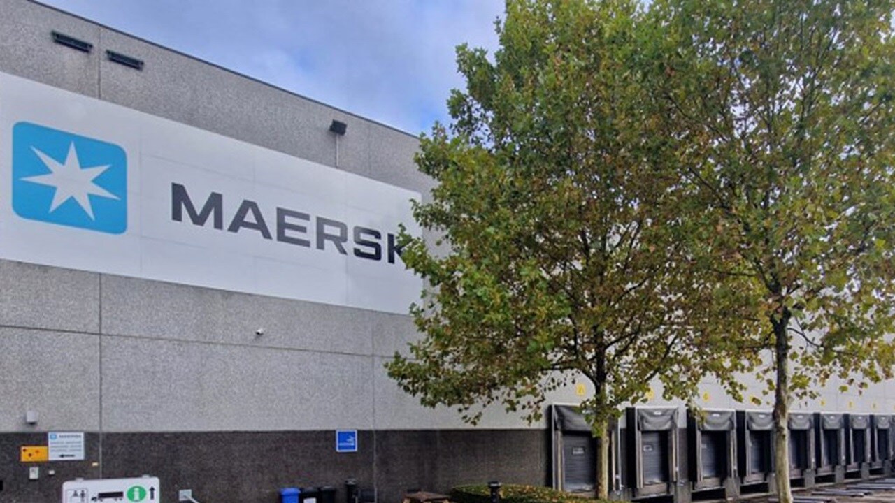 Maersk warehouse in Willebroek