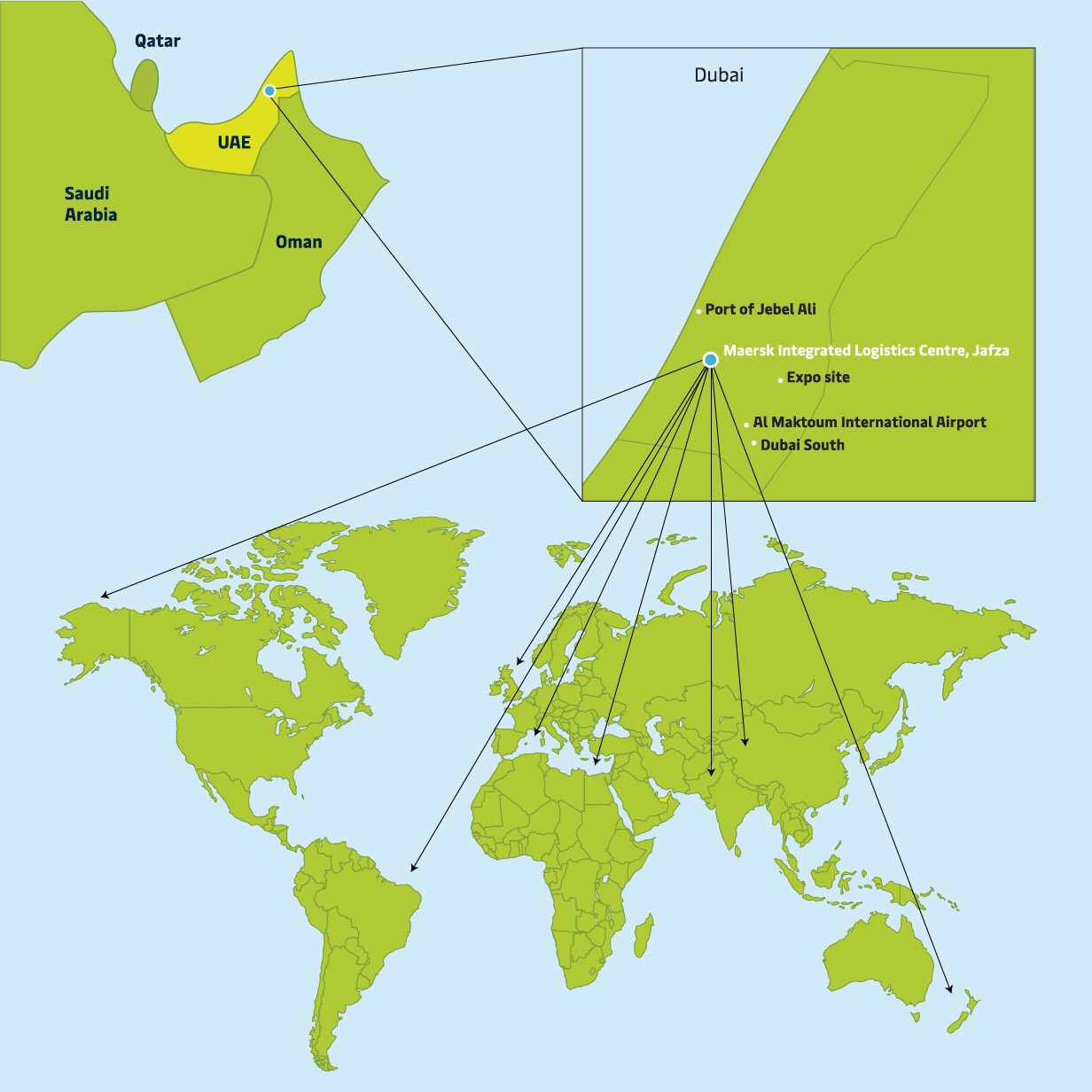 Jafza uae map