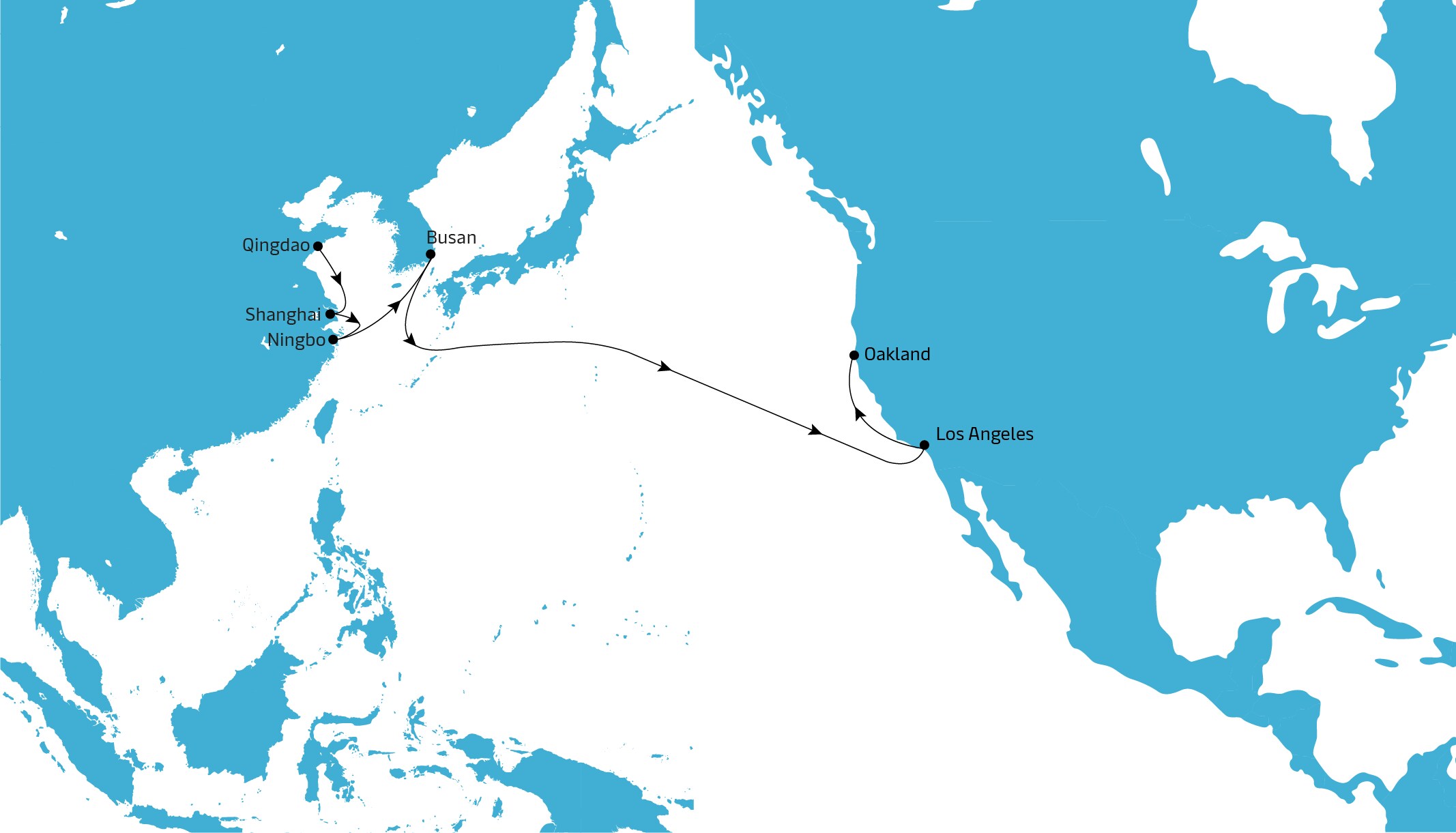 TP8 Eastbound map