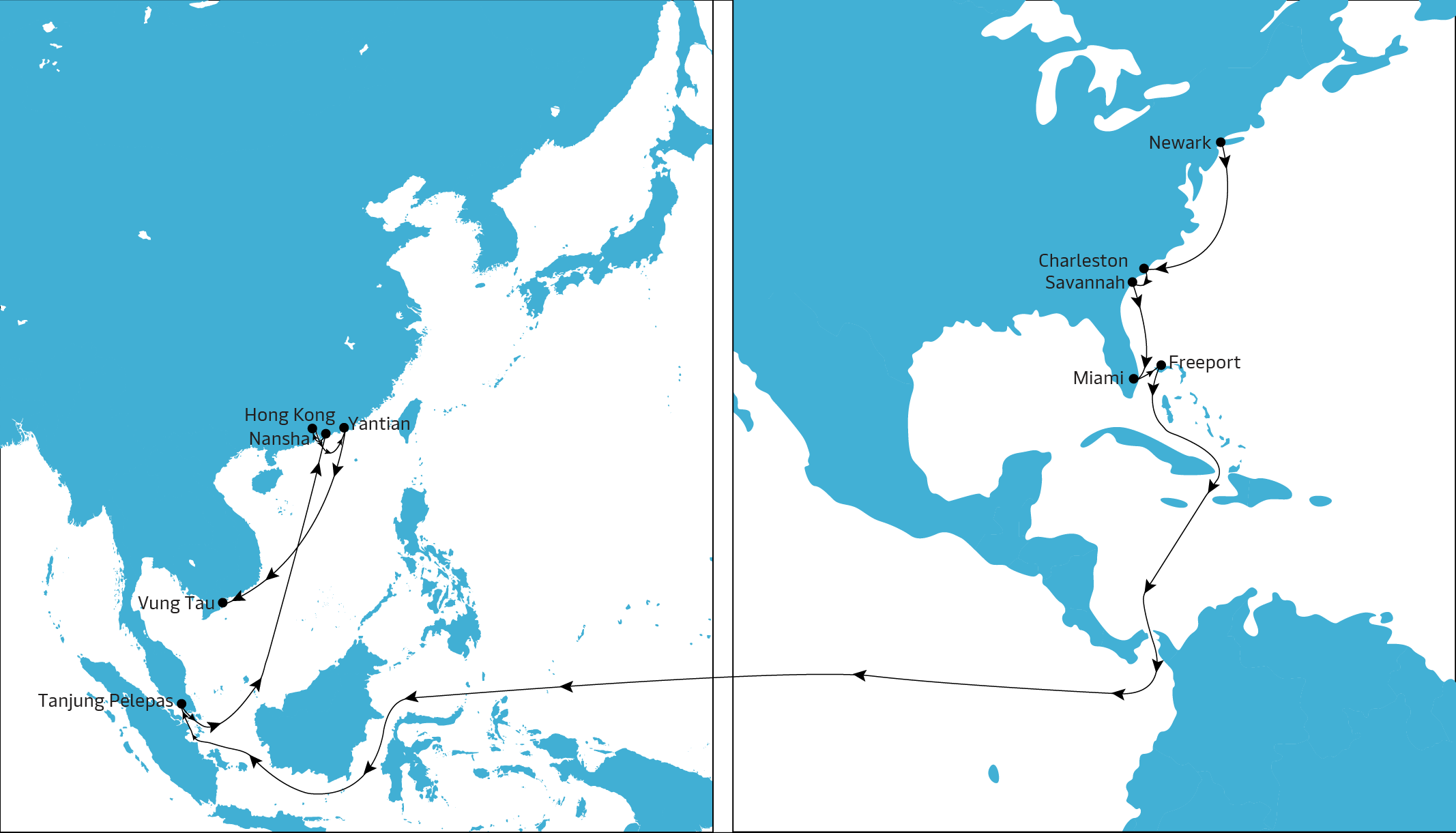 TP17 Westbound Map