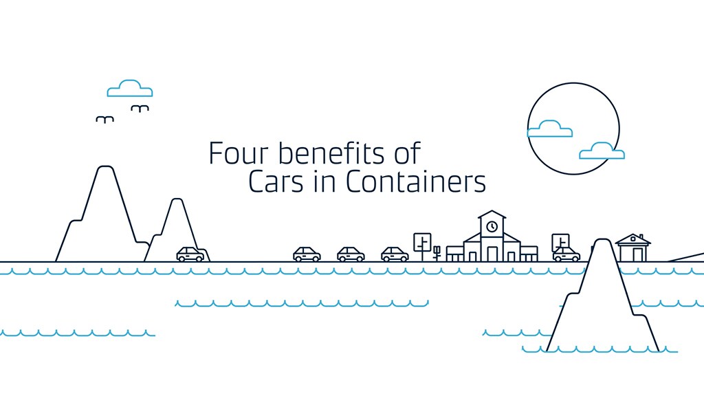 Four benifits of cars in containers
