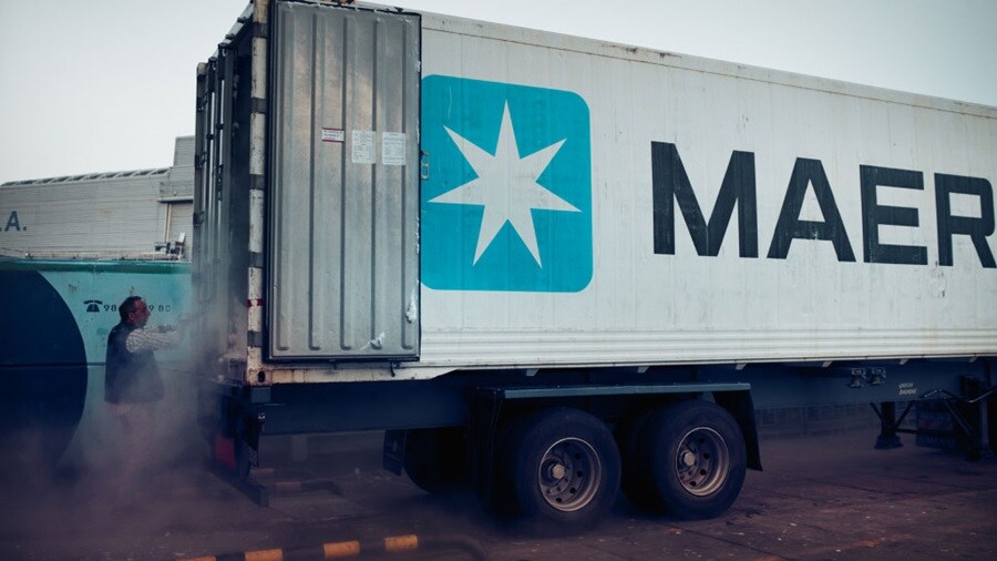 Maersk truck