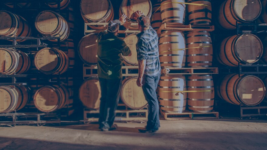 Two male conversing