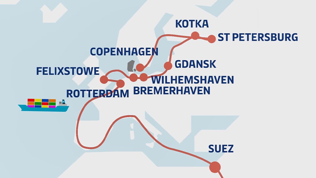 Video Capture from The World Tour - A.P. Moller - Maersk