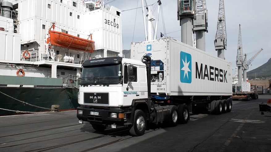 Contenedor refrigerado de Maersk