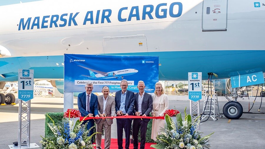 MAC took delivery of its first of two new Boeing 777F