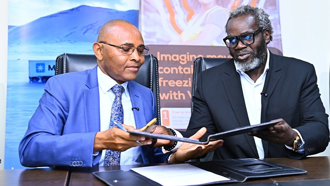 Signing of a partnership between Viaservice Limited and Maersk