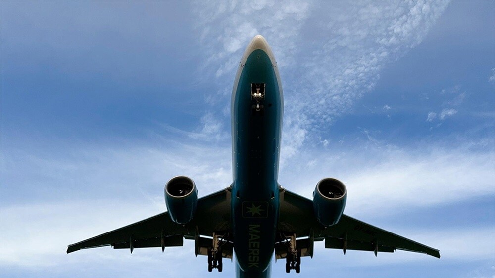 Maersk airplane